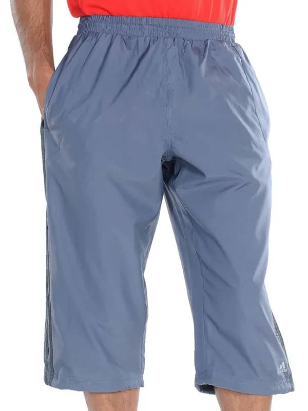ADIDAS Men Grey Capris