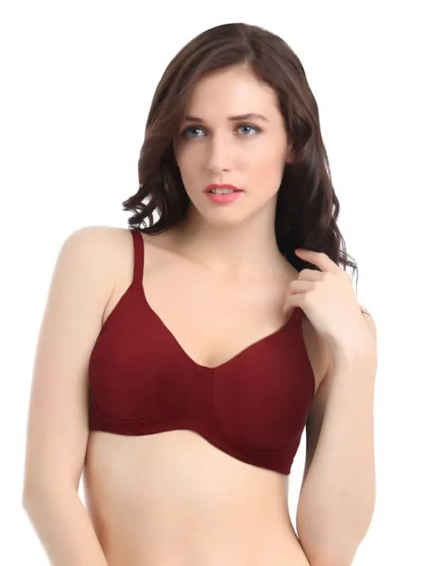 Enamor Red Smooth Bra