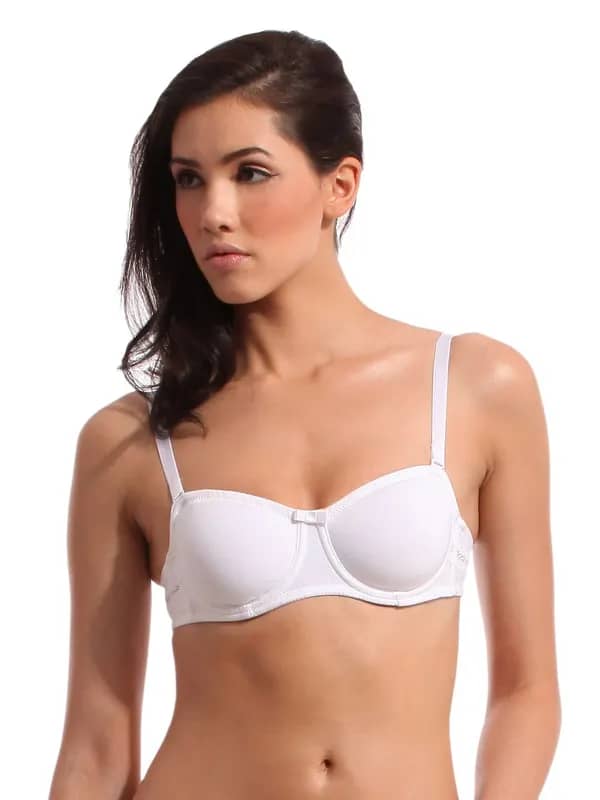 Enamor Women White Bra