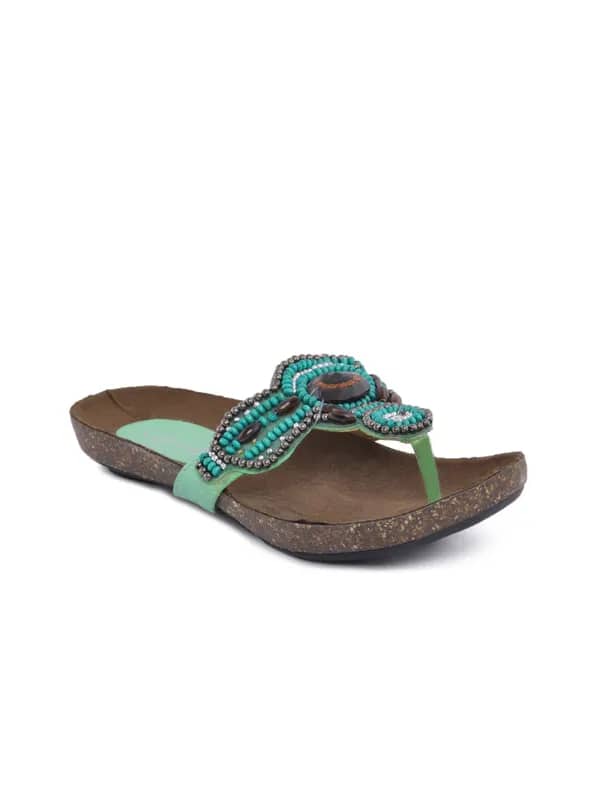 Catwalk Women Casual Green Flats