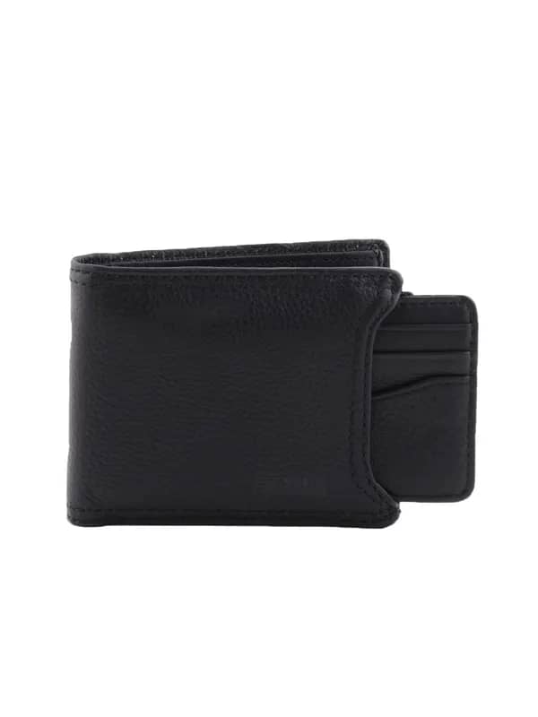 Fossil Men Midway 2 in 1 Black Wallet
