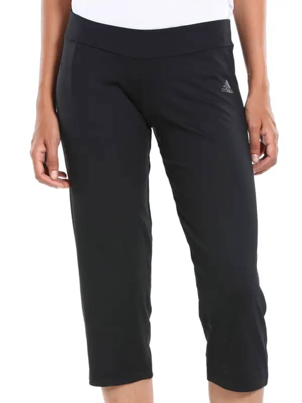 ADIDAS Women Black Capris