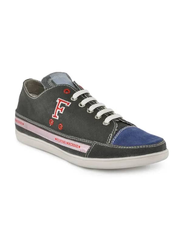 Flying Machine Men Grey Casual Shoes