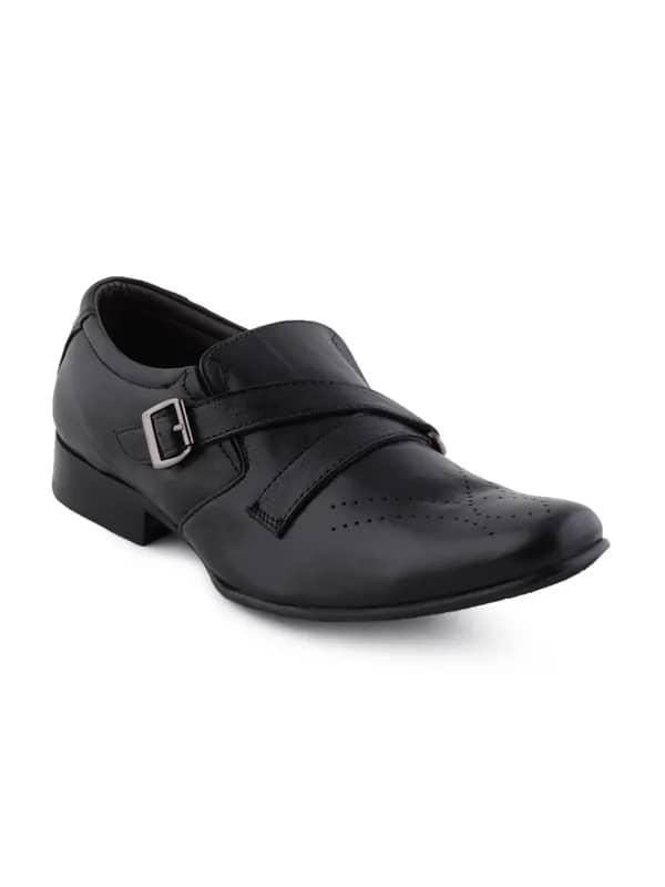 Provogue Men Black Formal Shoes
