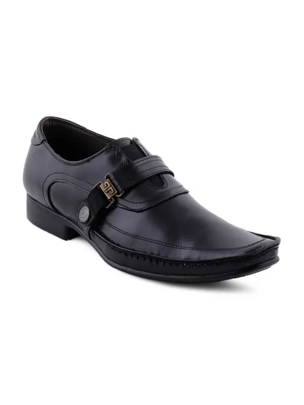 Provogue Men Black Formal Shoes