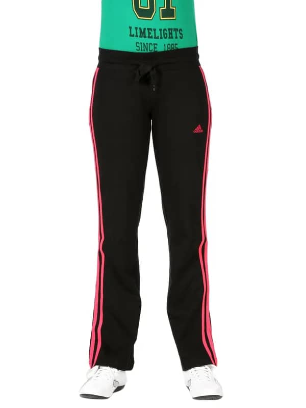 ADIDAS Women Stripe Black Track Pant