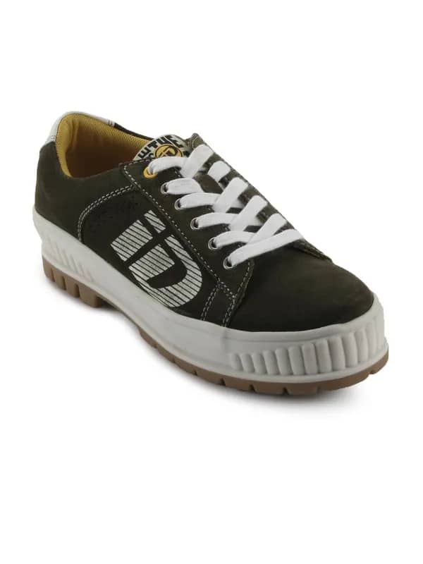 ID Men Green Casual Shoe