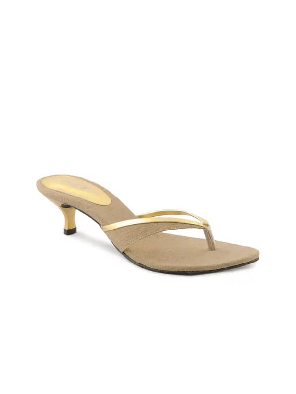Inc.5 Women Gold Casual Heels