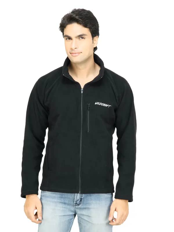 Wildcraft Men Solid Black Jacket