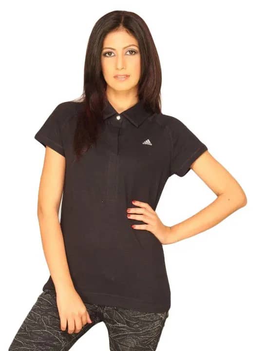 ADIDAS Women's Black T-shirt