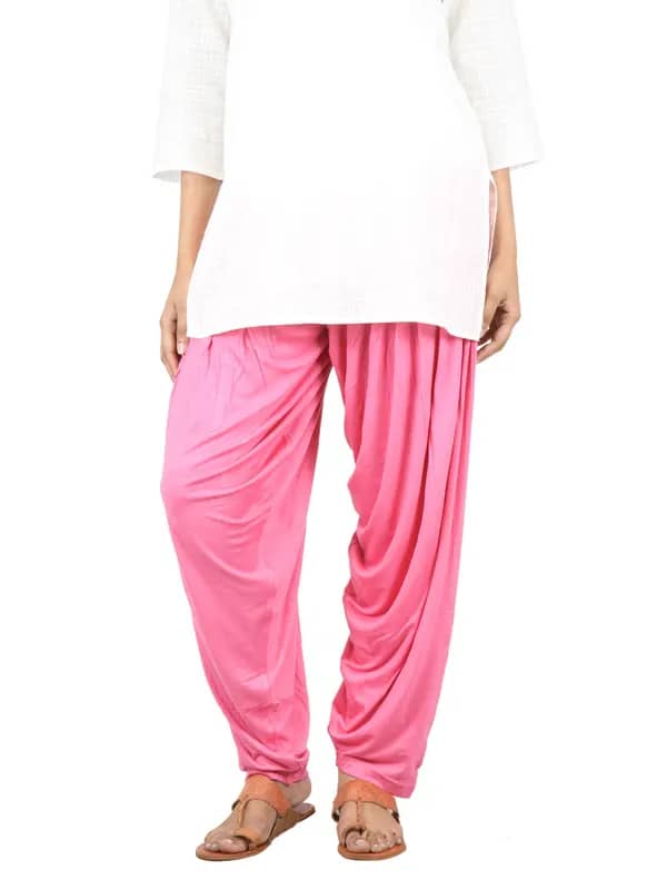 Myntra Women Pink Patiala Salwar