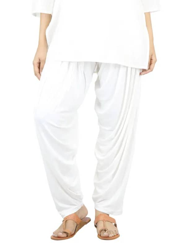 Myntra Women Cream Patiala Salwar
