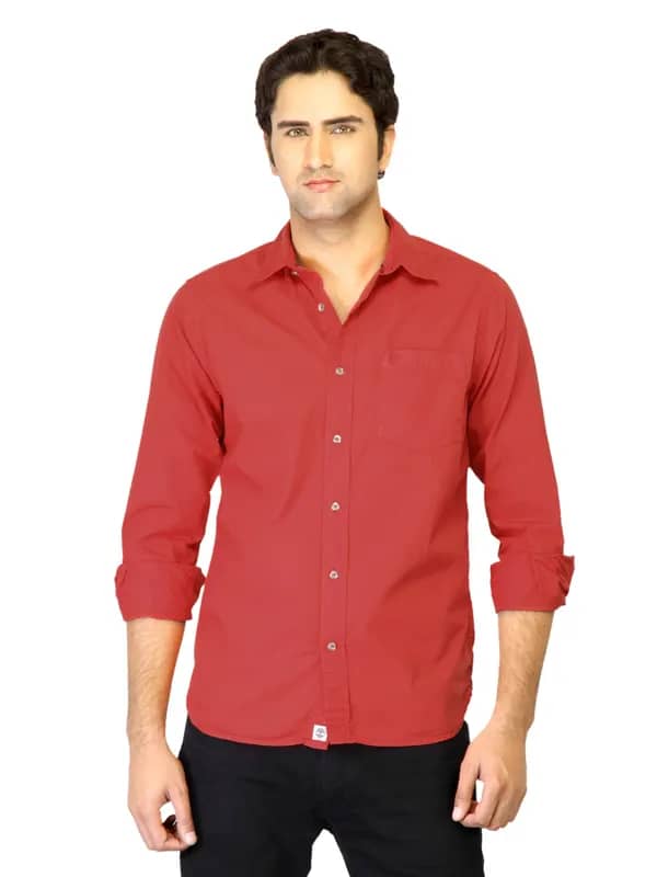 Timberland Men Red Claremont Shirt