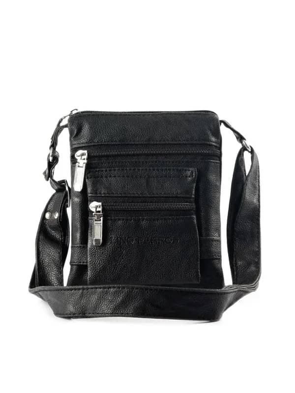 Lino Perros Black Women Casual Sling Bag