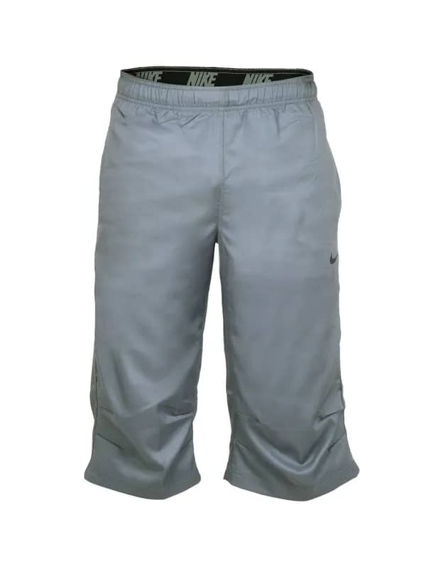Nike Men Solid Grey Shorts
