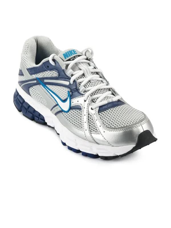 Nike Men Zoom Atlas+ Silver Sports Shoes