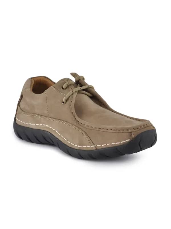 Woodland Men Khaki Casual Shoes