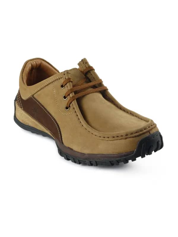 Woodland Men Brown Casual Shoes