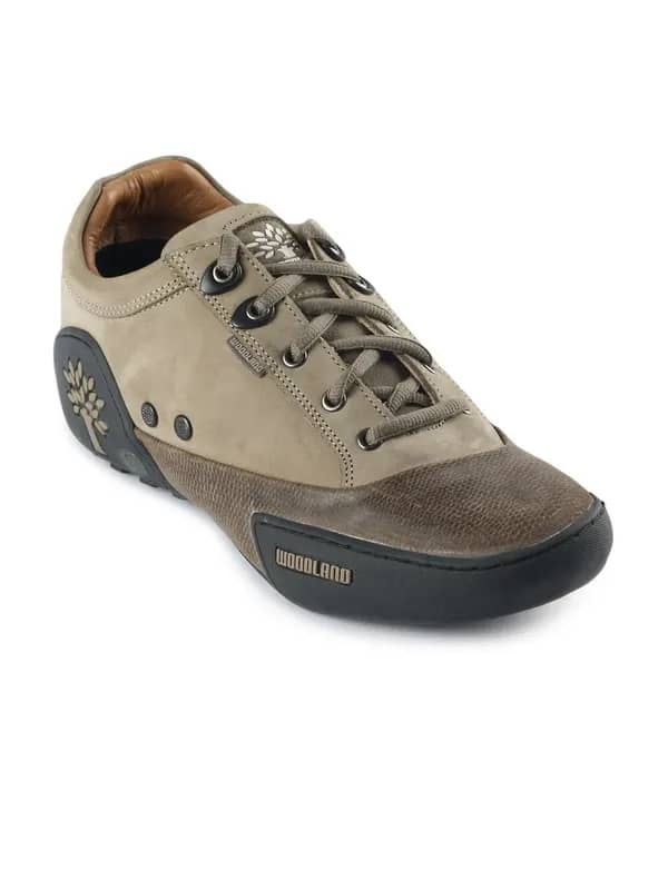 Woodland Men Khaki Casual Shoes
