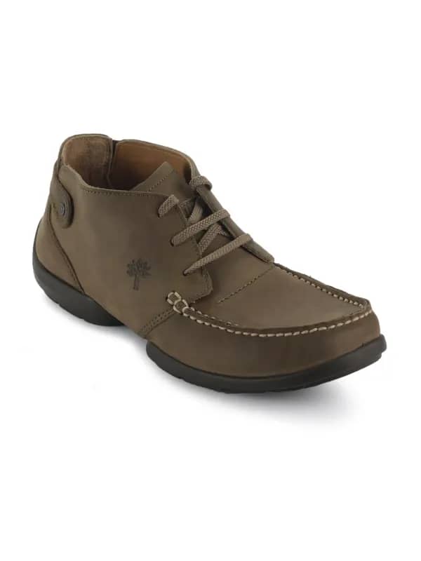Woodland Men Khaki Casual Shoes