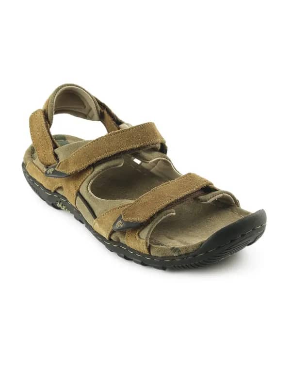 Woodland Men Khaki Casual Sandals