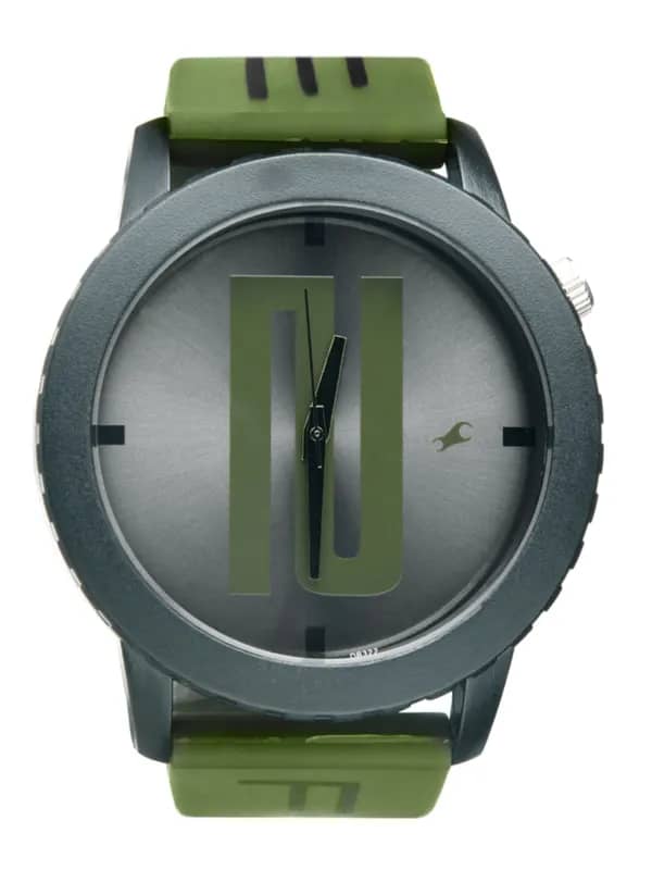 Fastrack Unisex Grey Dial Watch 9912PP10