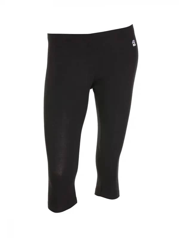 Nike Women Cuffed Black Capris