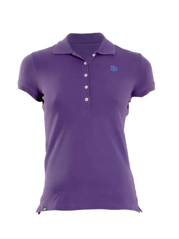 Nike Women Purple Polo T-shirt