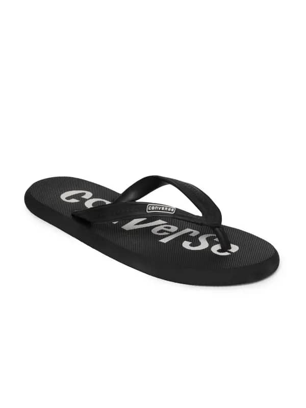 Converse Unisex Black Basic Flip Flops
