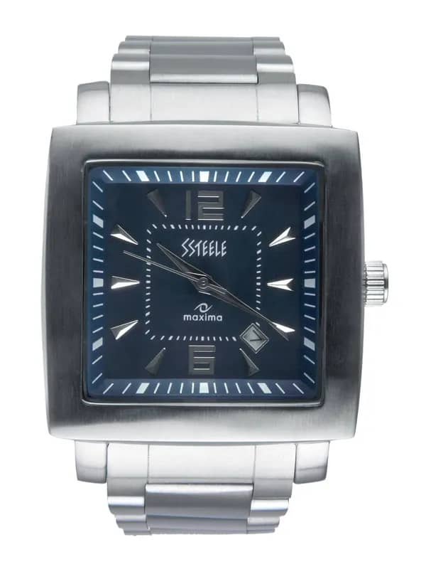 Maxima Ssteele Men Blue Watch