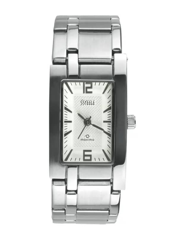 Maxima Ssteele Women White Watch