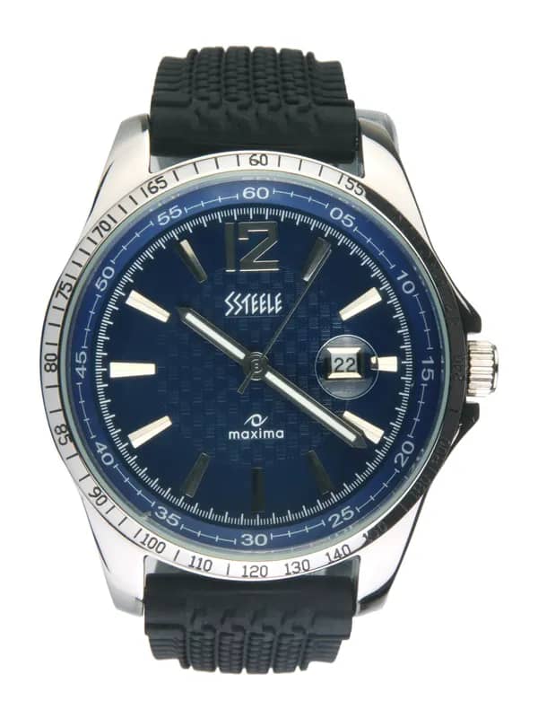 Maxima Ssteele Men Blue Watch