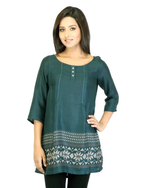 W Women Blue Tunic