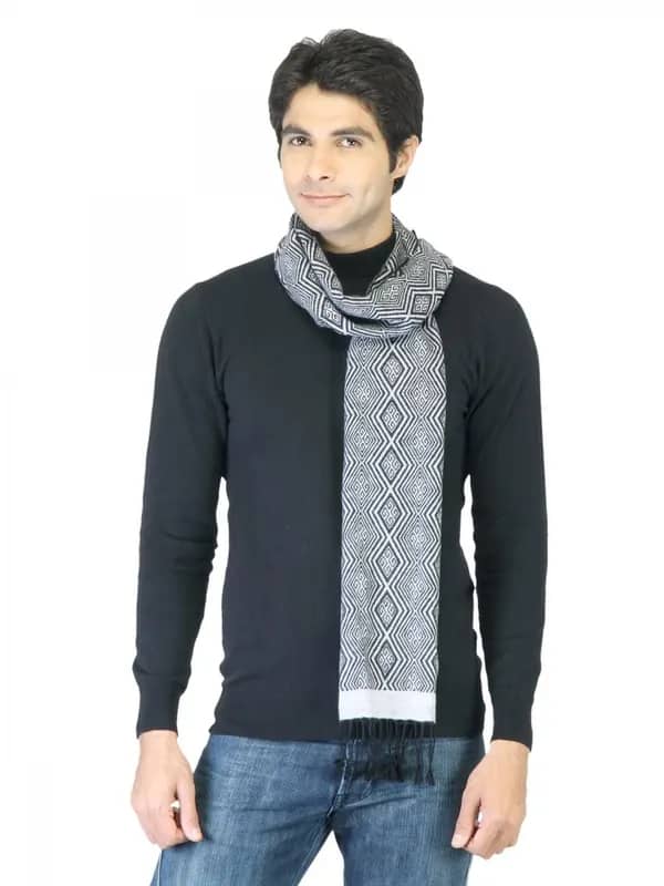 Arrow Men Grey Scarf