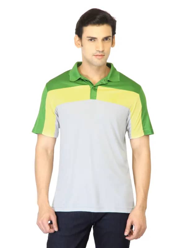 ADIDAS Men Green T-shirt