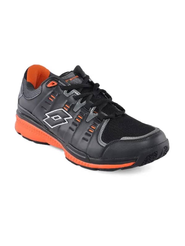 Lotto Men Black Trainer Sports Shoes
