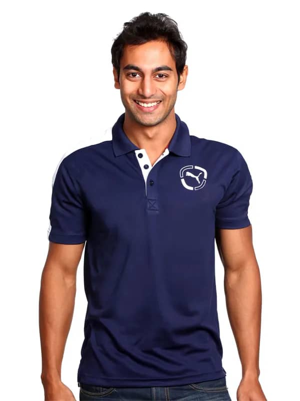 Puma Navy Blue Men's T-shirt