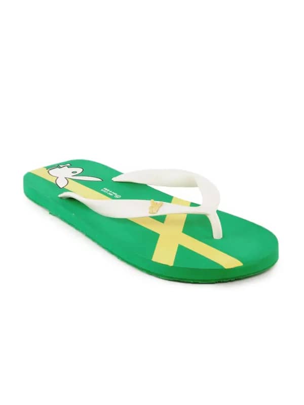 Playboy Men Green Flip Flops