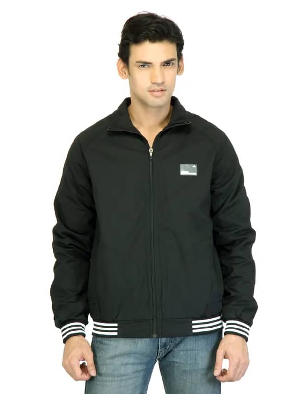 ADIDAS Men Black Jacket