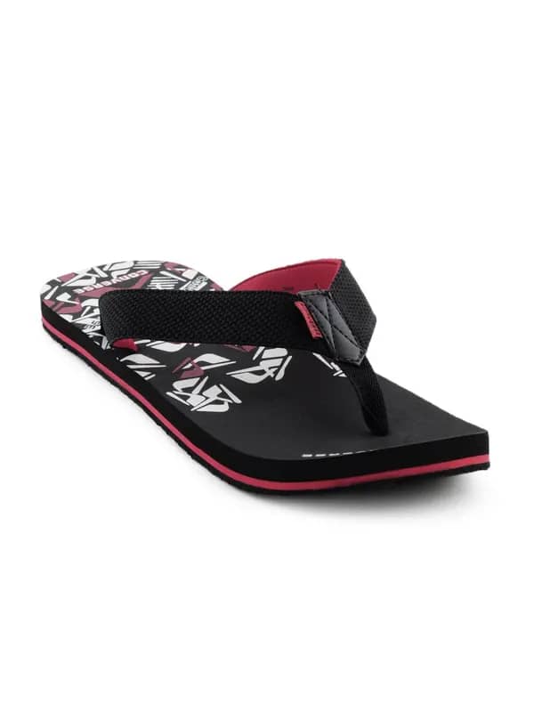 Converse Men Arrow Black Flip Flops