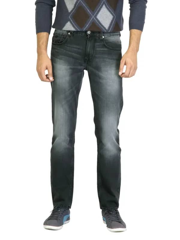 Deni Yo Men Slim Fit Black Jeans