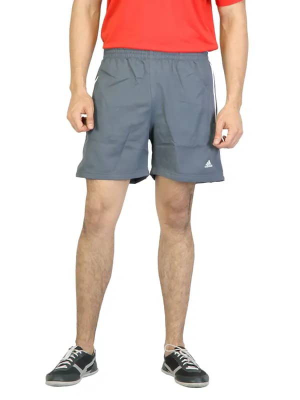 ADIDAS Men Grey Shorts