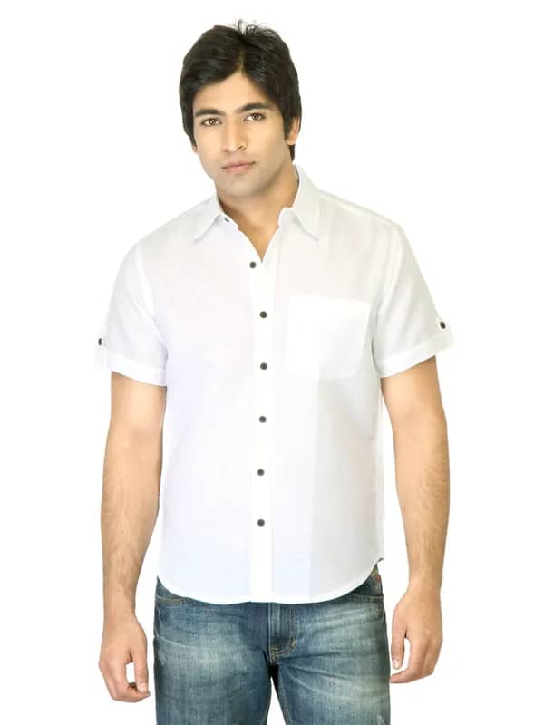 Mother Earth Men White Shirt