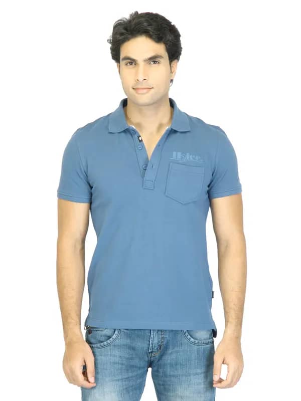 Lee Men Neo Blue Polo T-shirt