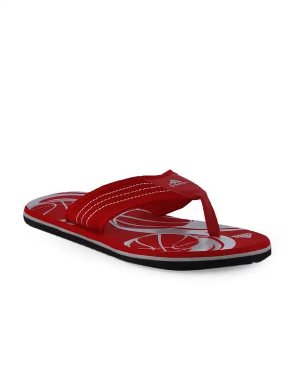 ADIDAS Men Adi BB Slide Red Flip Flops