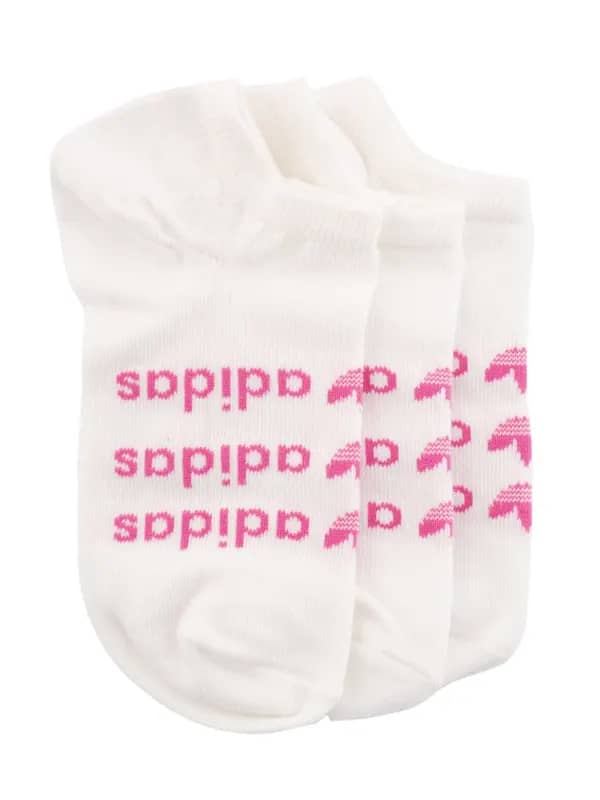 ADIDAS Originals Boys White Pack of 3 Casual Socks