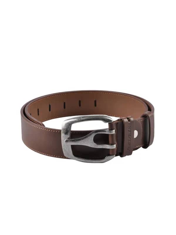 Fastrack Men Leatherette Brown Belt