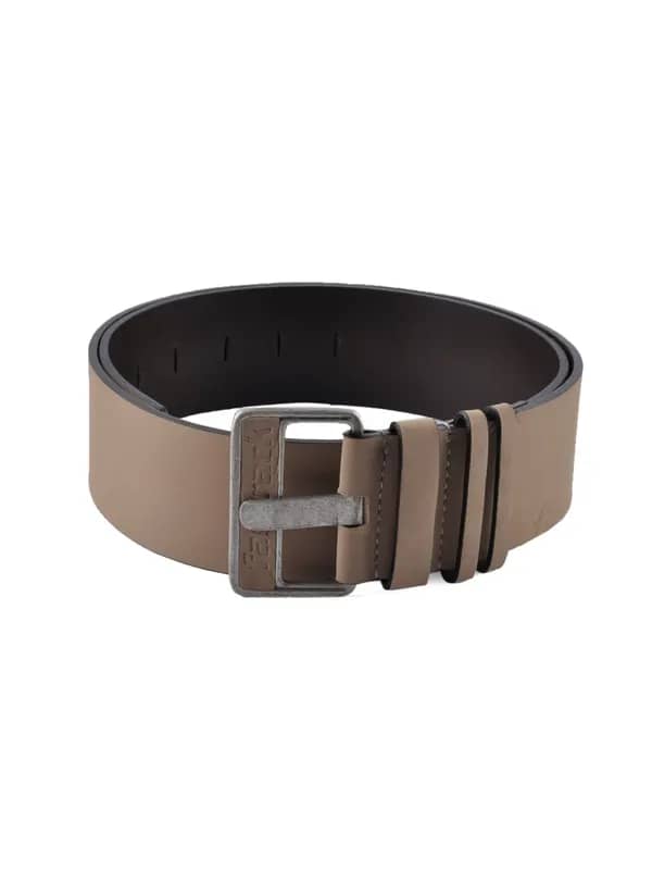 Fastrack Women Leatherette Beige Belt