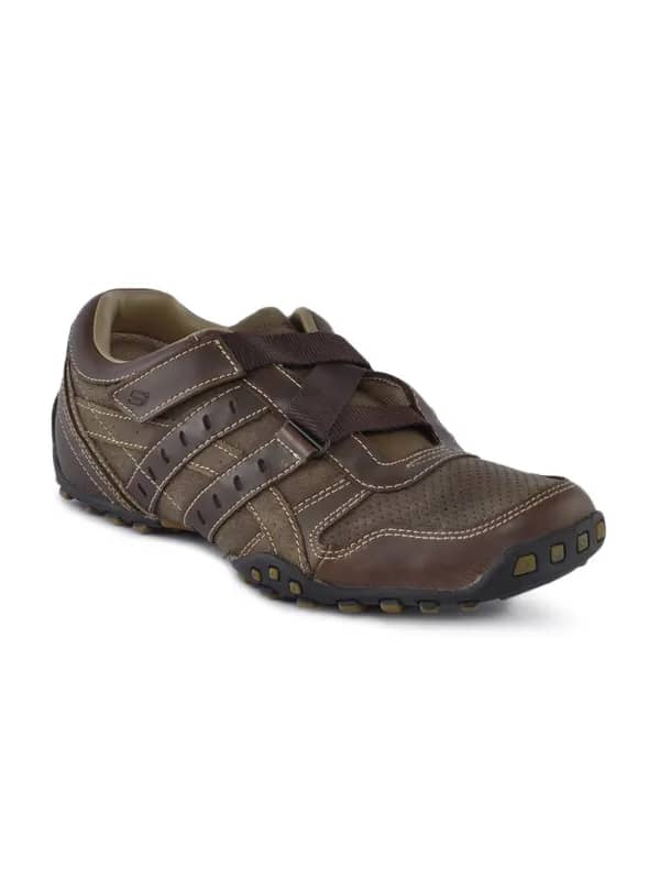 Skechers Men Brown Casual Shoes