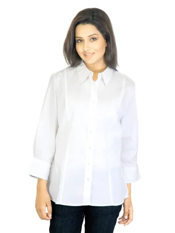 United Colors of Benetton Women White Shirt